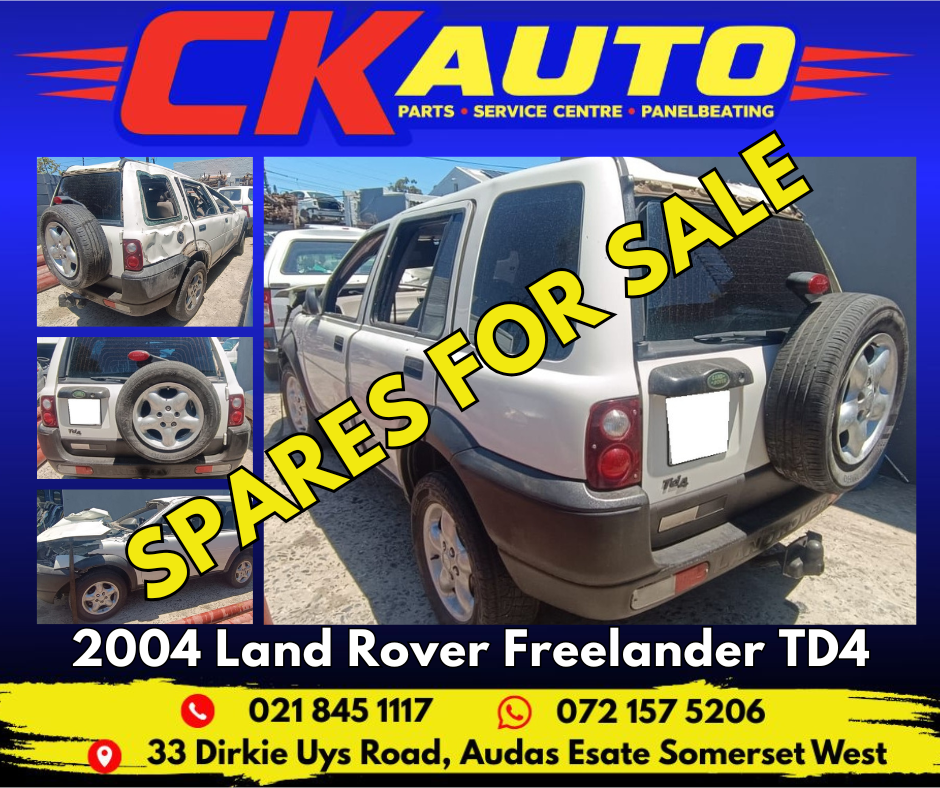 Land rover Freelander TD4 2004 new logo