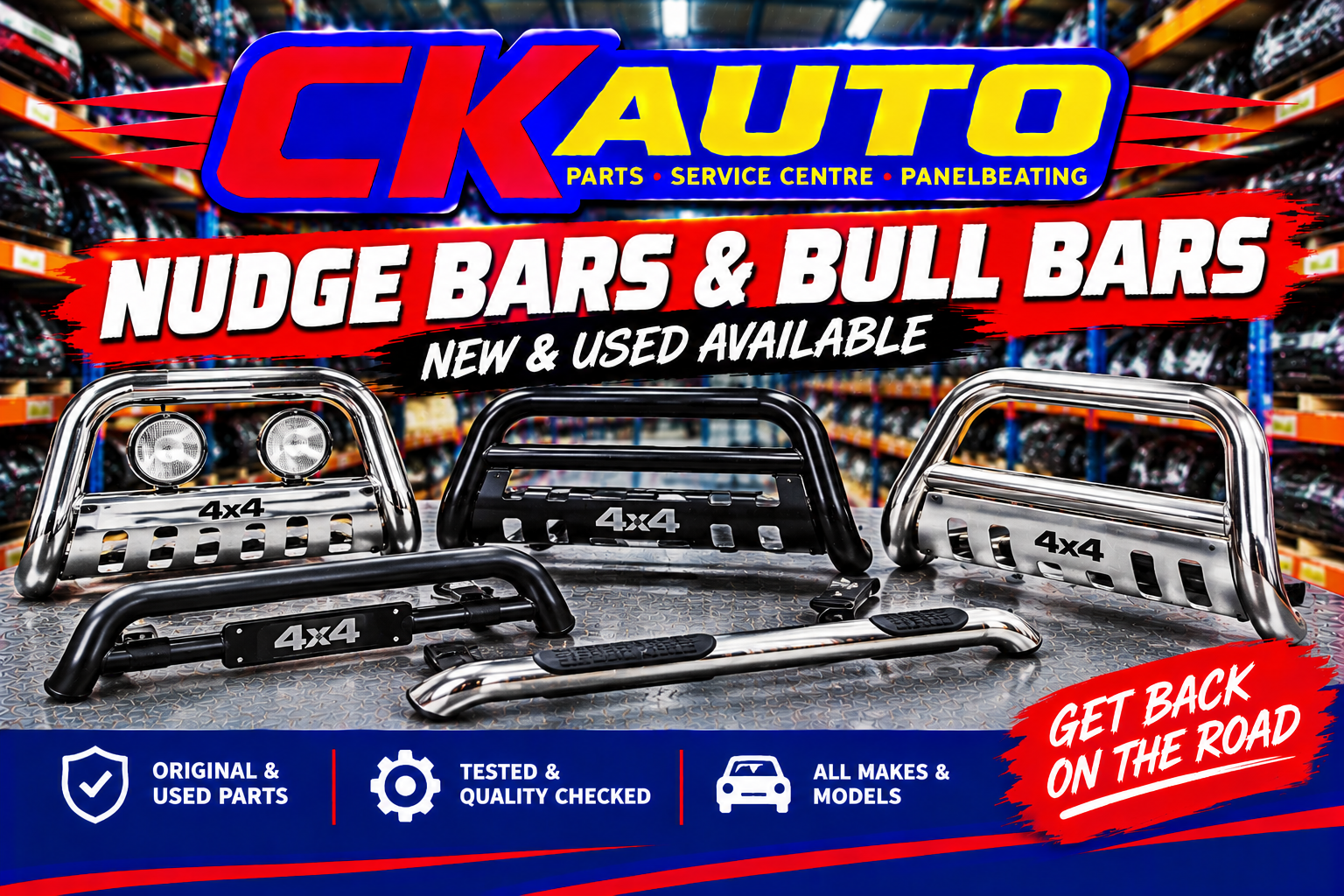 Nudge and bull bars