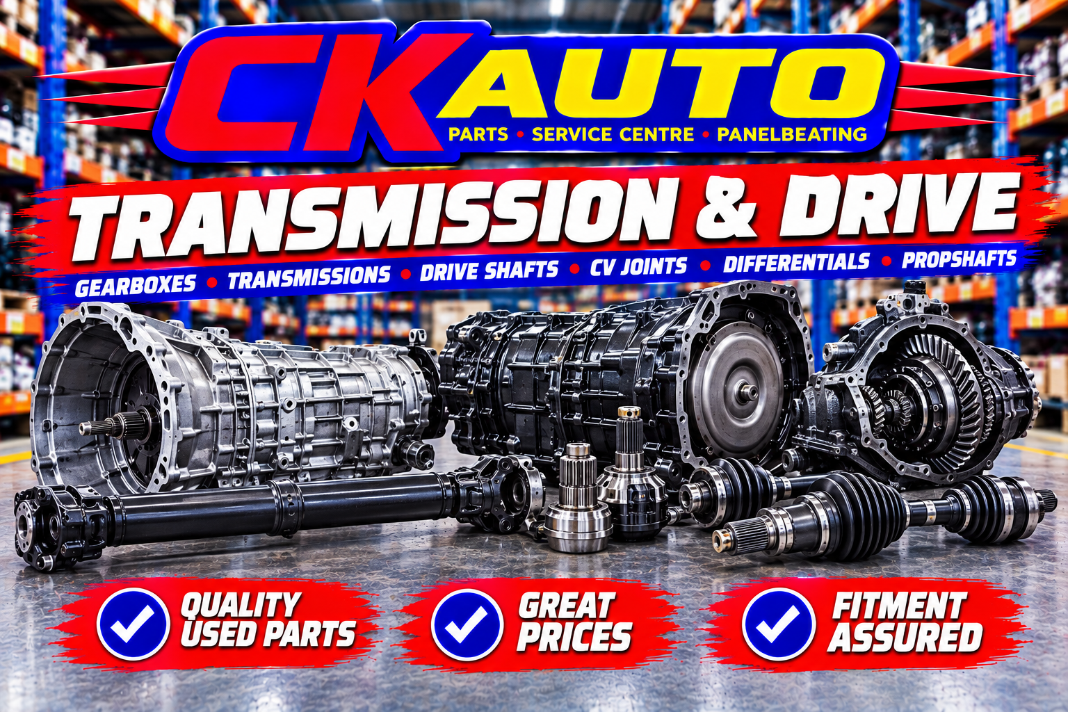Transmission and drive